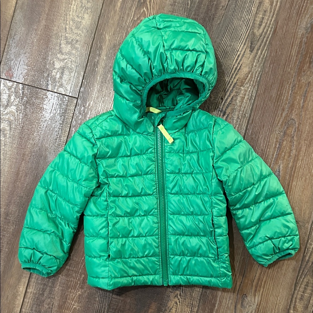 Primary Green Kids Jacket